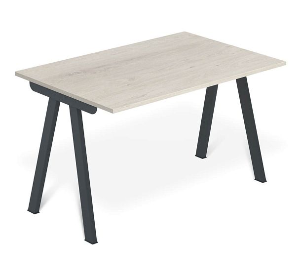 Стол Sheffilton SHT-TU92/TT 120/80 ЛДСП антрацит/дуб белёный - Вид 1