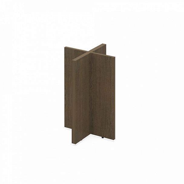 Соединительная боковина модульного стола "Сенатор" ПК-СЕ-БСМ50х36/38-В1-299 дуб шамони - Вид 1