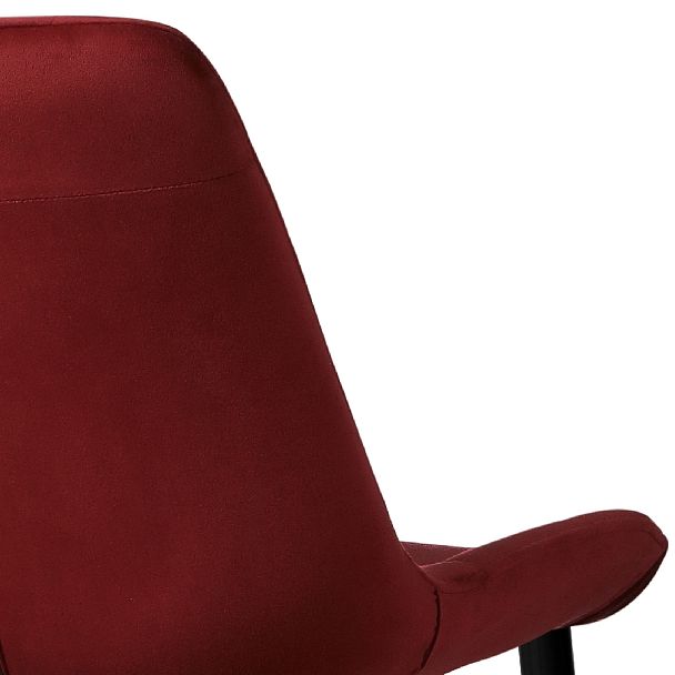 Комплект полубарных стульев Эйден, Confetti bordo/черный, 2 шт. - Вид 8