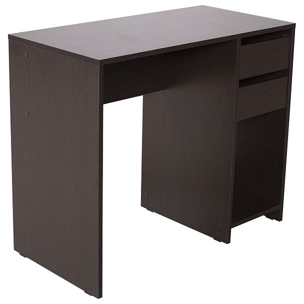 Стол письменный/компьютерный BRABIX "Scandi CD-017", 900х450х750 мм, 2 ящика, венге, 641896, ЦБ013706-3 - Вид 18