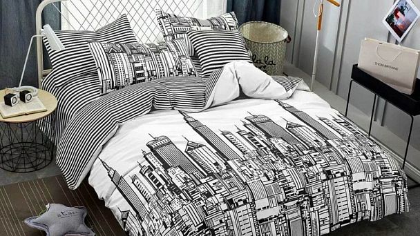 Постельное белье полутораспальное MD-17 - Вид 1