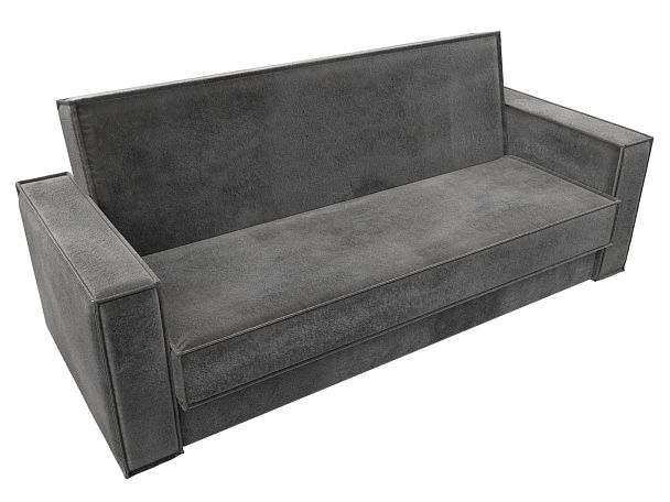 Диван-книжка Куба Велюр серый - Вид 5