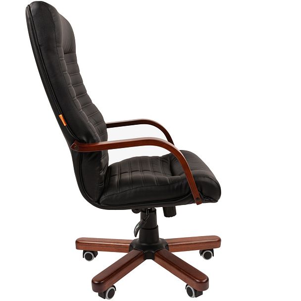 Кресло CHAIRMAN 480WD, экокожа, черный - Вид 4