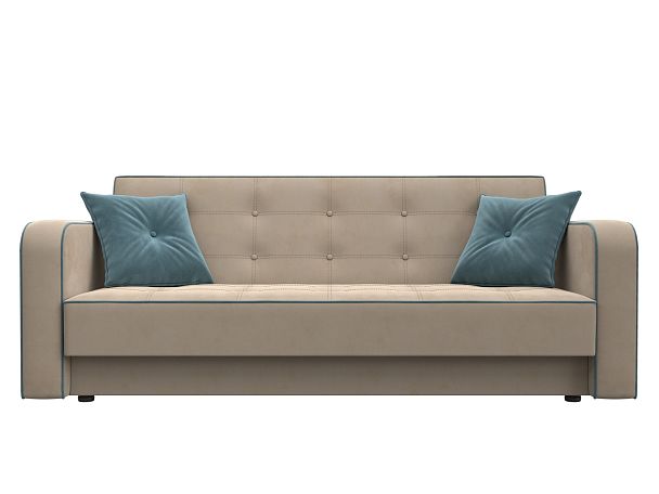 Диван-книжка Тур Велюр бежевый - Вид 2