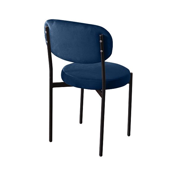 Стул Mason, бархат синий 29, стопируемый - Вид 5