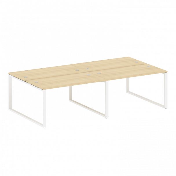 Рабочая станция "Metal System" БО.СМ-4.3 акация/белый - Вид 1