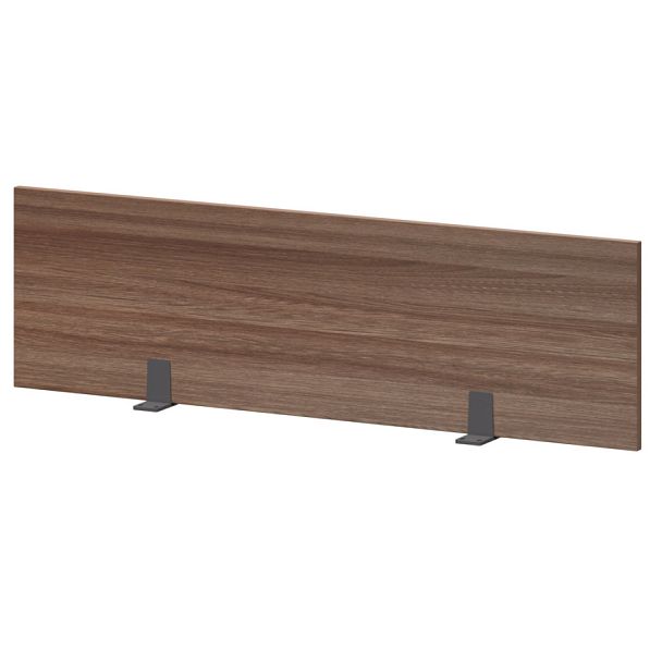 Экран для одиночного стола СМЭ18-12 Темный шимо/Антрацит 1200x18x350 Арго-М - Вид 1