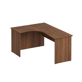Стол эргономичный левый Комфорт К.135 французский орех - Фото предпросмотра