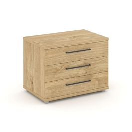 Rift Тумба опорная/приставная RF.TOP-021 Тиквуд Светлый/Металл Антрацит 600*450*523 - Фото предпросмотра