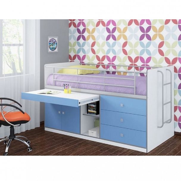 Кровать-чердак "Дюймовочка-6" - Вид 2