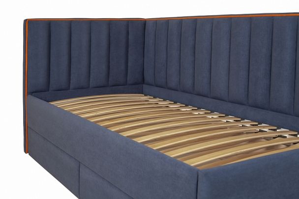 Кровать "Порше" с ящиками, серая - Вид 5