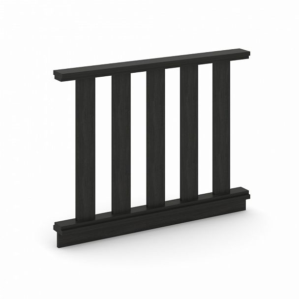 Барьер для зала суда "KODEX" KD.BZ-11 Суар Темный - Вид 1