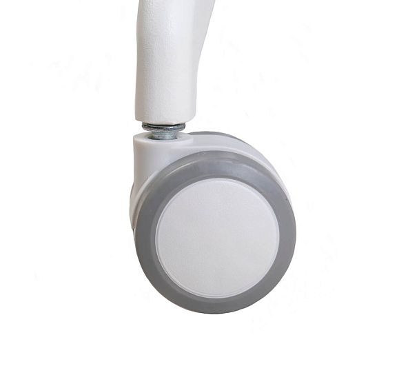 Стул подъемно-поворотный Sheffilton SHT-ST43-1/S154 карамельный латте/белый - Вид 9