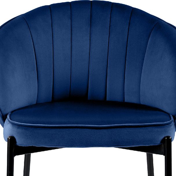 Комплект полубарных стульев Миэль синий/черный, 2 шт. - Вид 7