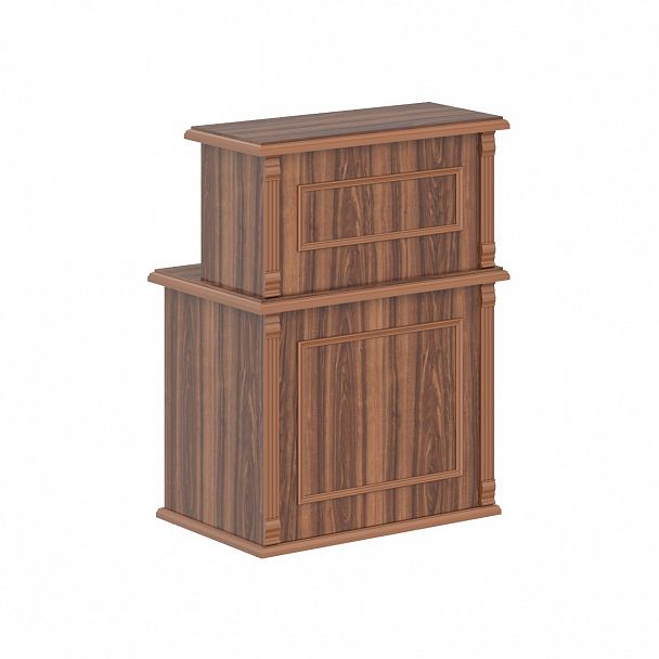 Стойка рецепция RMS 090 Орех Даллас 900х600х1200 RAUT - Вид 4