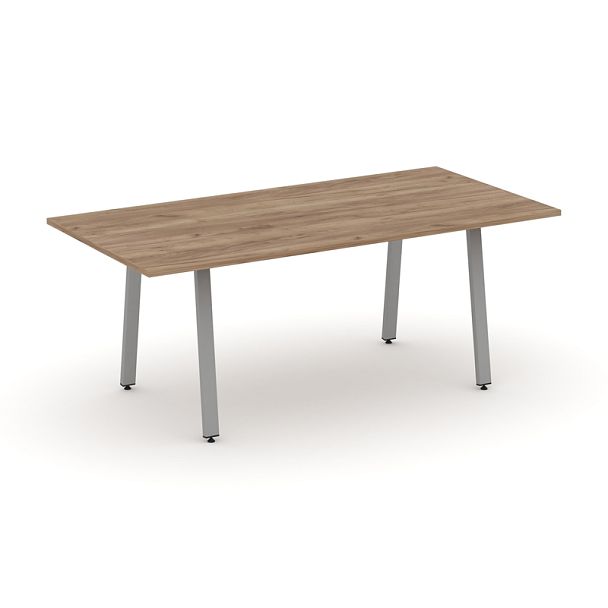 Style Project Direct Direct Стол переговорный SN-6A.SPRG-198.3 Дуб Табак/Металл Серый 1980*980*750 - Вид 1