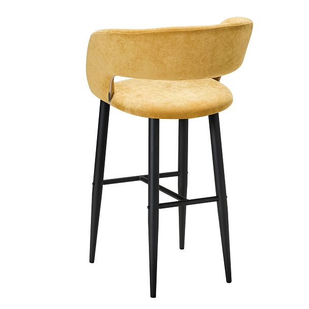 Кресло Бар.Hugs желтый/черный - Вид 3