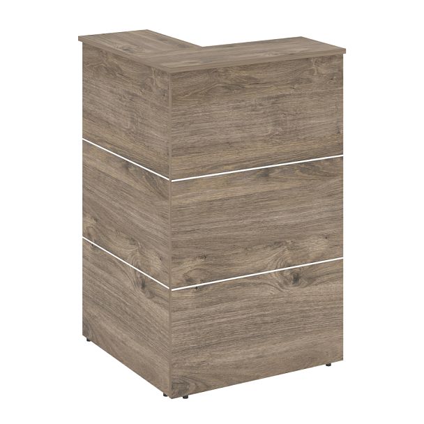 Модуль угловой высокий внешний "Onix" О.R-MU.VNE тиквуд темный - Вид 1