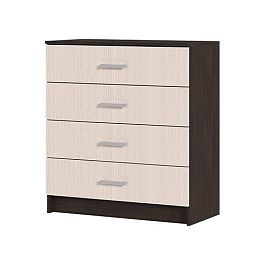 ГАРМОНИЯ КМ 601 комод 4 ящика (0,85х0,934х0,408) венге/белфорт - Фото предпросмотра