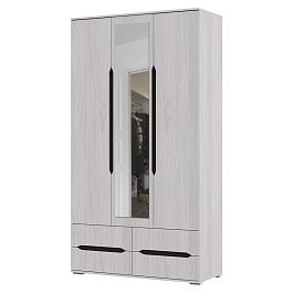 ВАЛЕНСИЯ ШК 013 шкаф 3х ств. с ящиками (1,2х2,2х0,5) дуб анкор - Фото предпросмотра