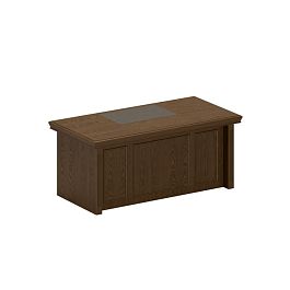 Стол руководителя Perseo ПС 130 ДМ дуб мелвилл - Фото предпросмотра