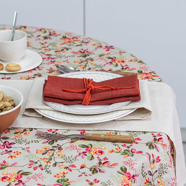 Комплект столовый 5, лен - Вид 4