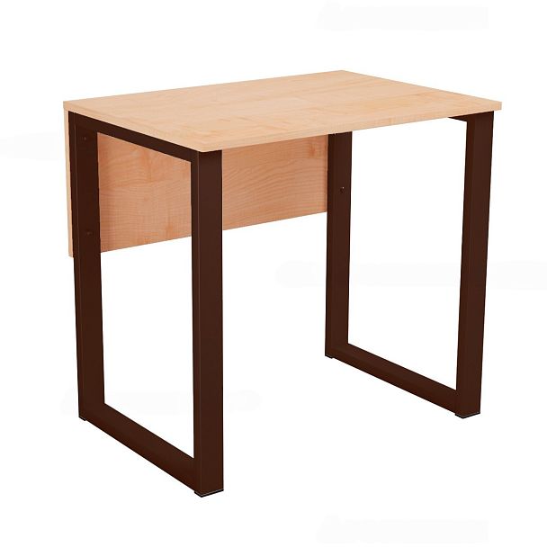 Стол ученический М113, 1-местный на квадратном каркасе, экран ЛДСП, м/к Коричневый, Серый, Черный, гр.6 - Вид 3