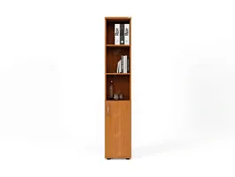 UNITY РШК-04 ВИШНЯ Комбинированный шкаф Правый 366x380x1966 - Фото предпросмотра