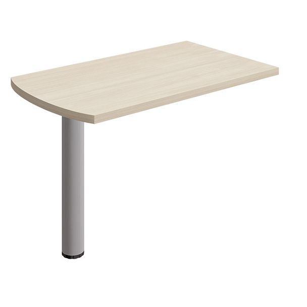 Брифинг-приставка на металлической опоре "Борн" В 304-003 дуб шамони - Вид 1