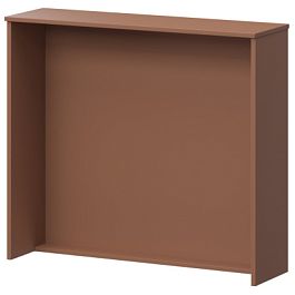 Стойка прямоугольная А-552 Терракота 1260x360x1220 Ресепшен - Фото предпросмотра