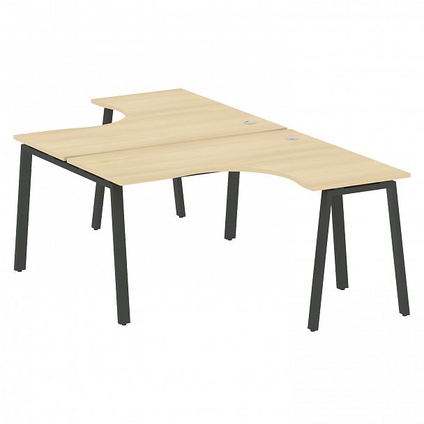 Рабочая станция "Metal System" БА.РАС-СА-2.3 акация/антрацит - Вид 1