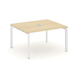 Стайл Проджект Некст / Style Project Next Стол переговорный SN-59P.SPRG-032 Акация Лорка/Металл Белый 1180*1180*750 - Фото предпросмотра