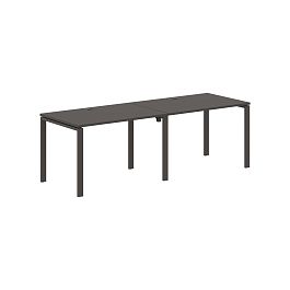 Стол 2-х местный EUWST 2380 Мокко/Мокко 2326х800х750 EDIS - Фото предпросмотра