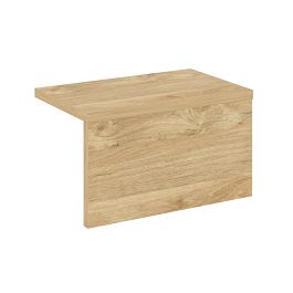 Накладка прямая низкая "Onix" О.R-NP.N-98.1 тиквуд светлый - Фото предпросмотра