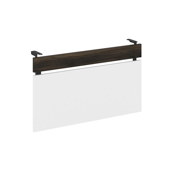 Concept Царга стола CN.CS-001 Дуб Мали/Белый Бриллиант/Металл Черный 830*18*458 - Вид 1