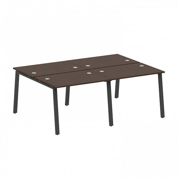 Рабочая станция "Metal System" БА.СМ-4.1 венге/антрацит - Вид 1