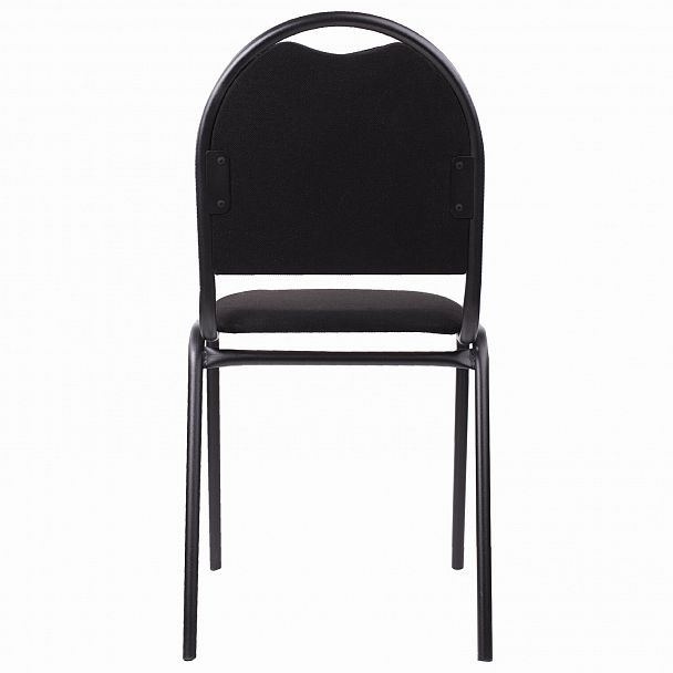 Стул для посетителей РС00Л, черный каркас, ткань черная - Вид 6
