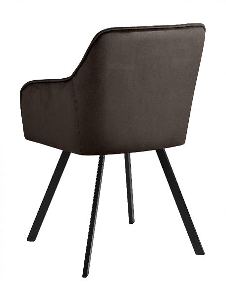 Кресло поворотное Мони, Confetti stone/черный - Вид 6