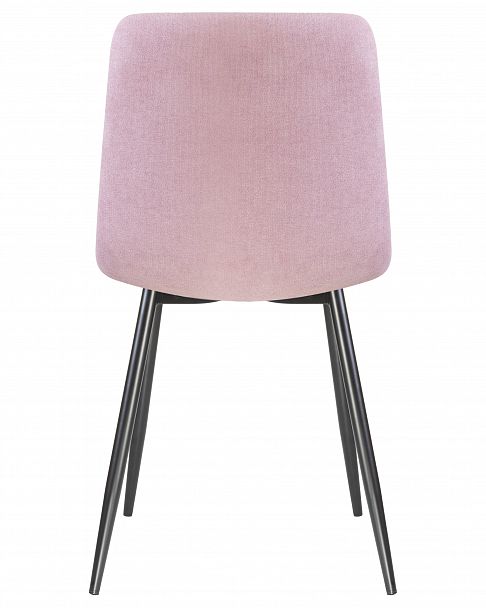 Стул обеденный DOBRIN ALEX (черные матовые ножки, сиреневая ткань (UF860-04B)) - Вид 5