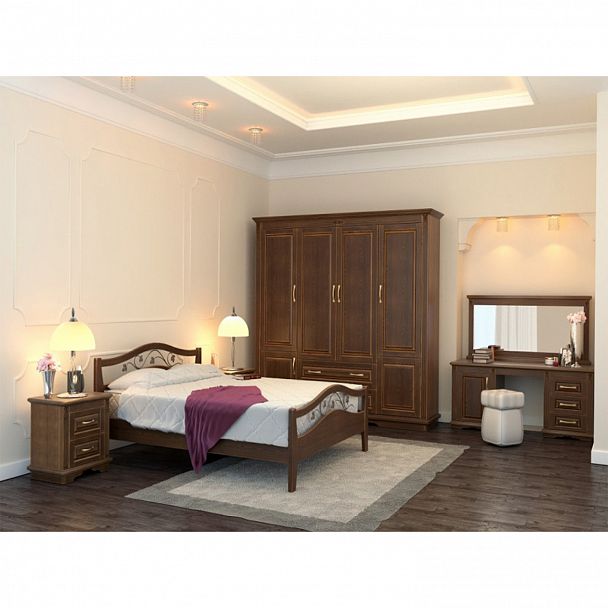 Кровать "Талисман 160" сосна - Вид 5