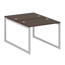 Metal System Quattro Р. ст. на О-образном м/к 40БО.РАС-СП-2.1 Венге/Серый металл 1000*1475*750 - Фото предпросмотра