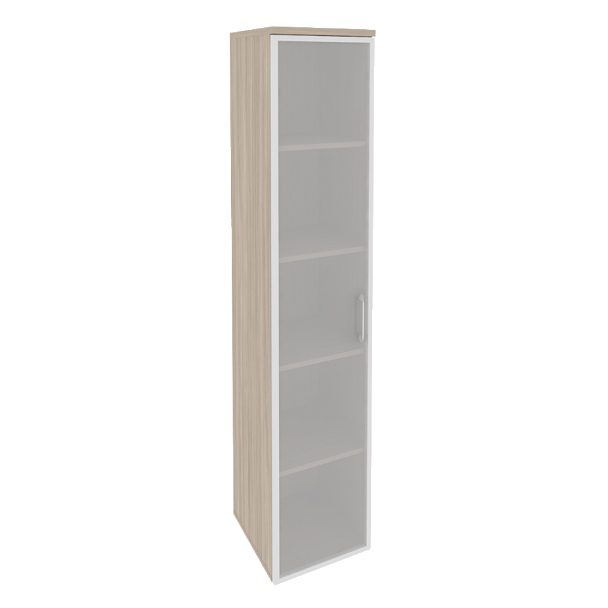 Onix Шкаф высокий узкий левый O.SU-1.10 R (L) Дуб аттик 400*420*1977 - Вид 1