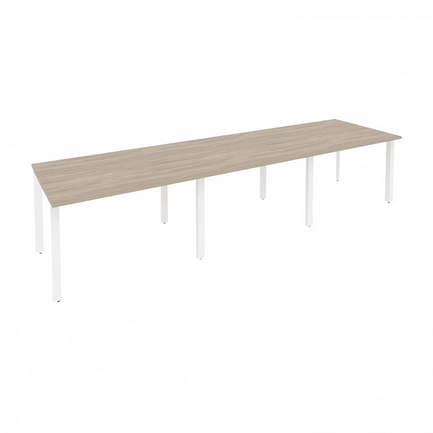 Стол переговорный "Onix" O.MP-PRG-3.2 дуб аттик/белый - Вид 1