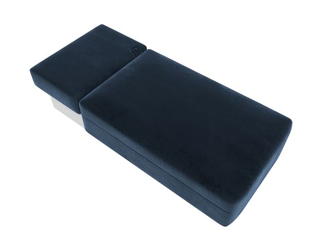 Модуль канапе Лига-060 НПБ Велюр синий - Вид 10