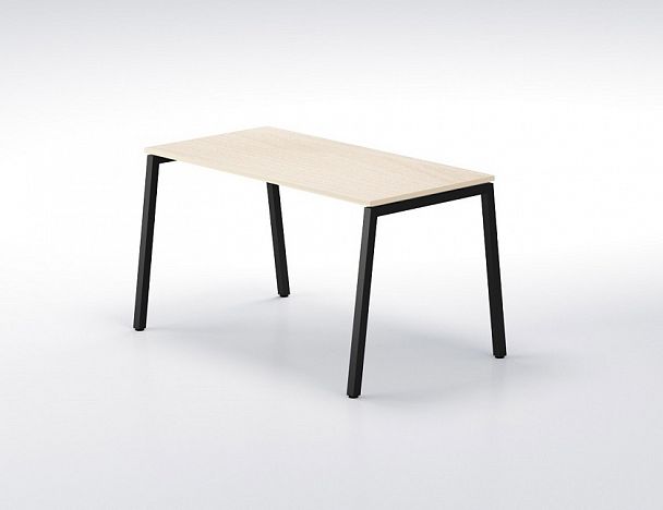 Стол на металлокаркасе серия  Уберт 140х60х75 см, "Система-M" ТК-001841000034 дуб молочный - Вид 1