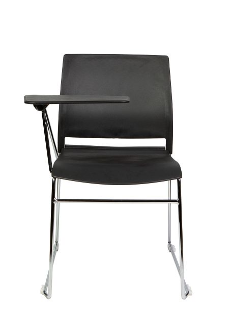 Стул Two / черный пластик / черный пластик / пюпитор - Вид 2