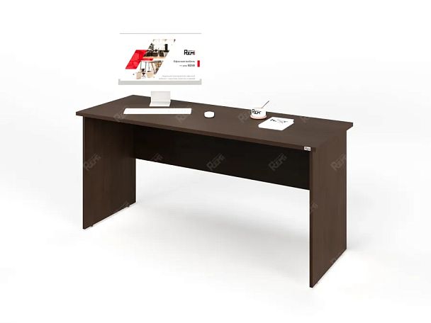 UNITY PС6-16 ВЕНГЕ Офисный стол прямоугольный Прямой 1600х600х750 - Вид 2