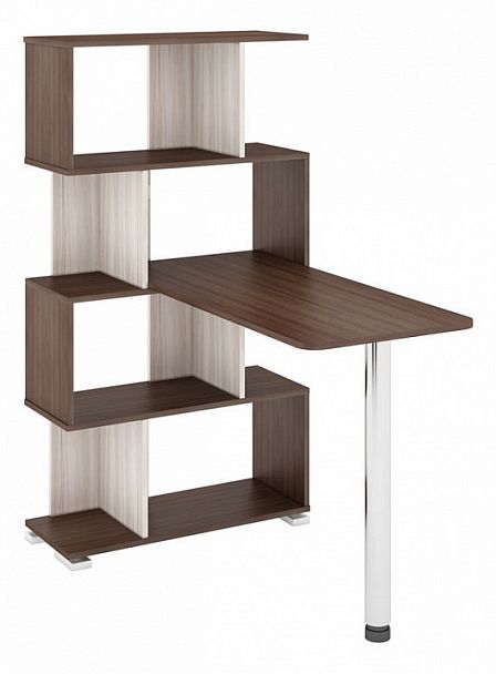 Стол компьютерный Домино СЛ-5-4СТ Карамель/Шамони - Вид 1