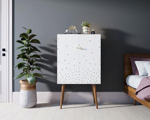 Комод на высоких ножках Berber 15 принт арт BB09/Print_15 - Вид 4