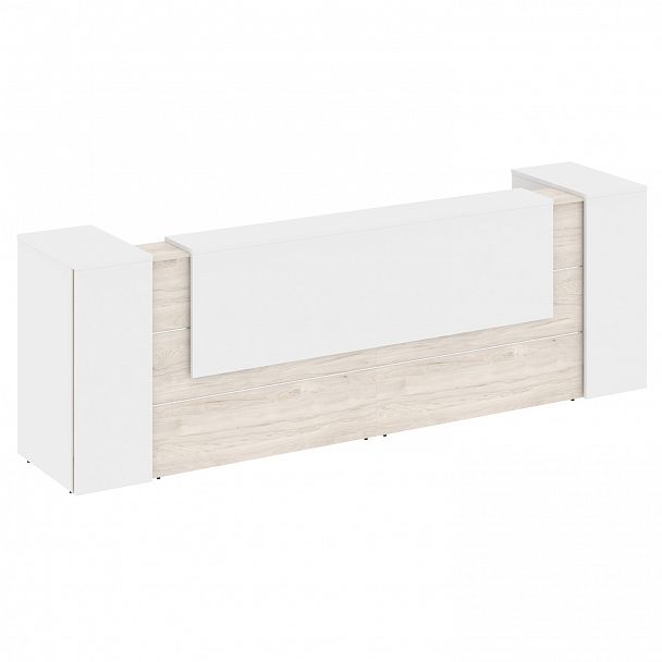 Ресепшн "Onix" O.R-K-12 денвер светлый/белый - Вид 2